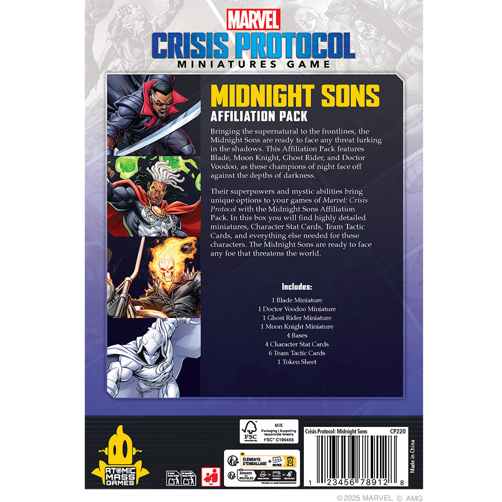 MCP Midnight Sons Affiliation Pack