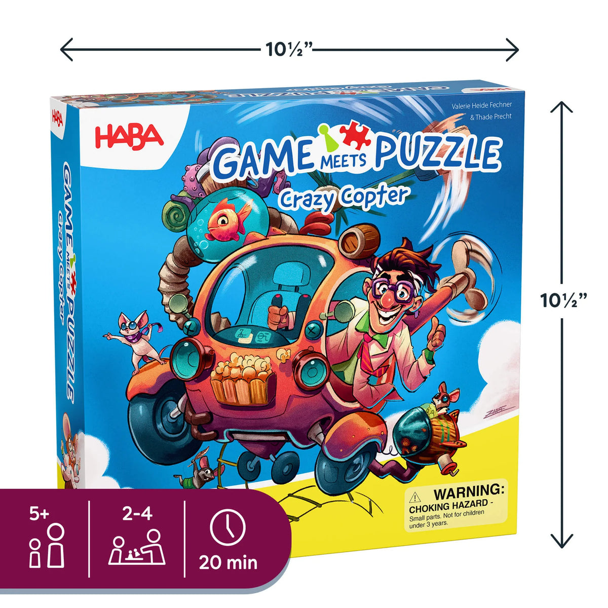 Game Meets Puzzle Crazy Copter