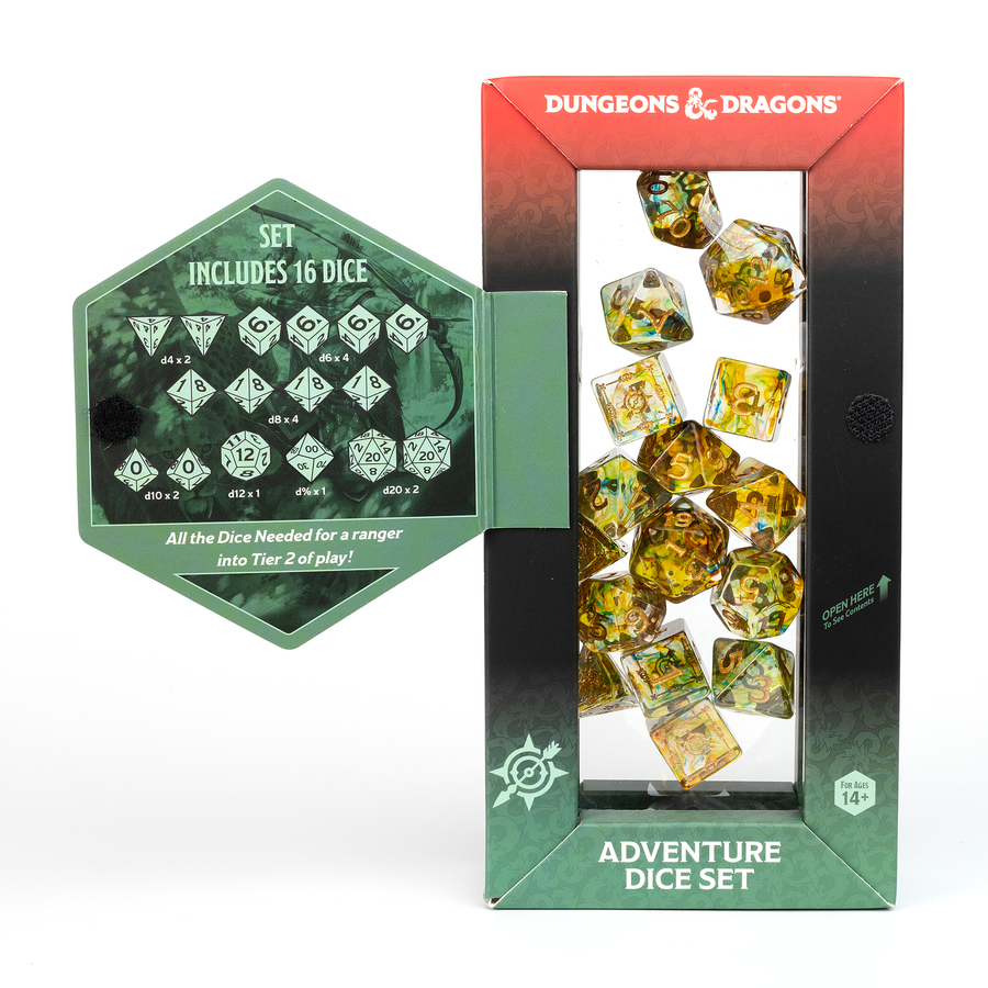 D&D Adventure Dice Ranger Multicolored