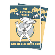 Fallout Vault Boy The Outside World 105ct Apex Deck Protector Sleeves