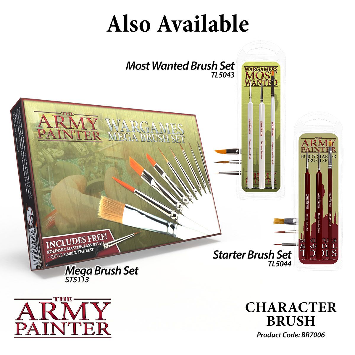 Wargamer Brush: Character