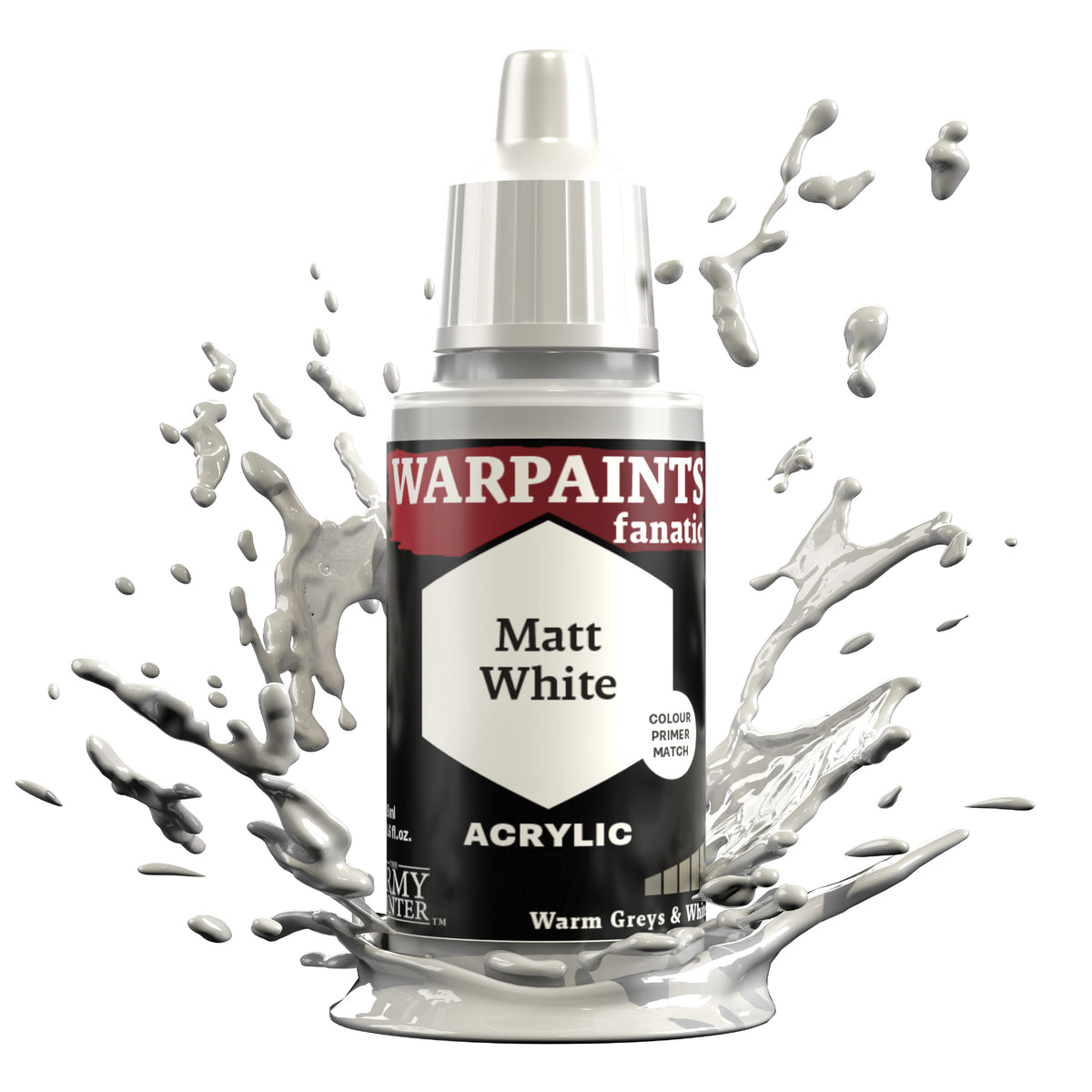 Warpaints Fanatic Matt White 18ml