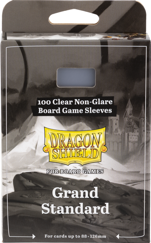 Dragon Shields: (100) Grand Standard Board Game Sleeves (88mm x 126mm)