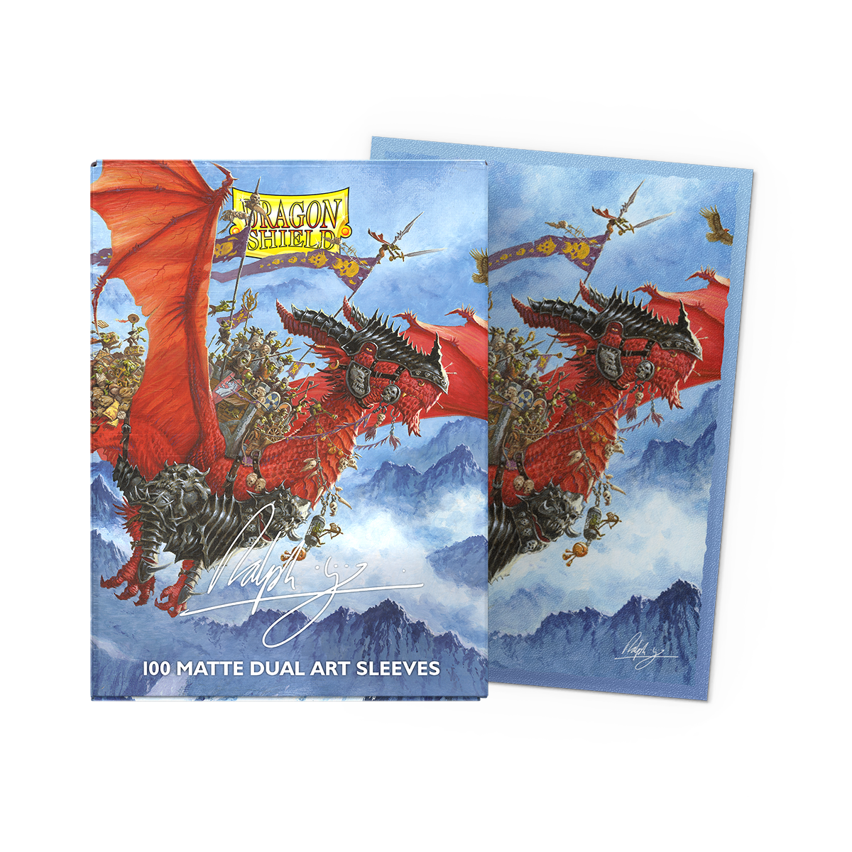 Dragon Shields Matte Dual Art The Raid (100)