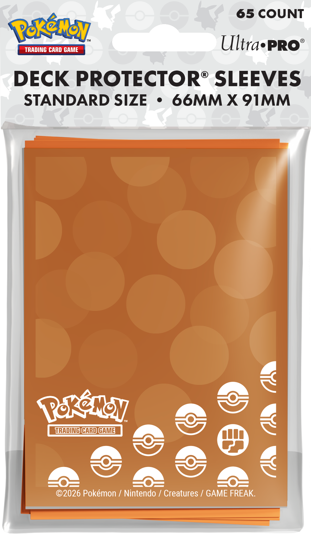 Pokemon Energy Card Sleeves 65ct Fighting