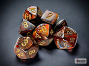 ScarabÃ‚Â® Mini-hedralÃ‚Â® Blue BloodÃ¢â€žÂ¢/gold 7-Die Set