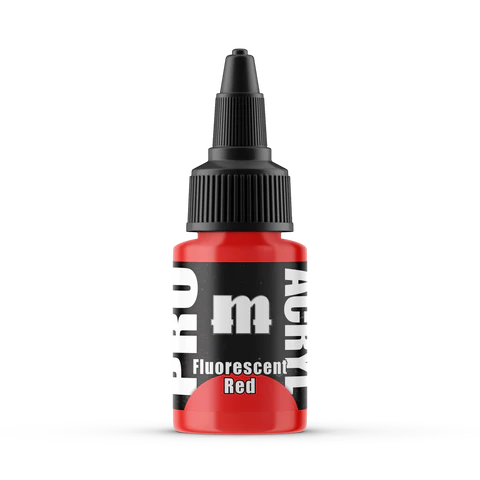 Pro Acryl Fluorescent Red