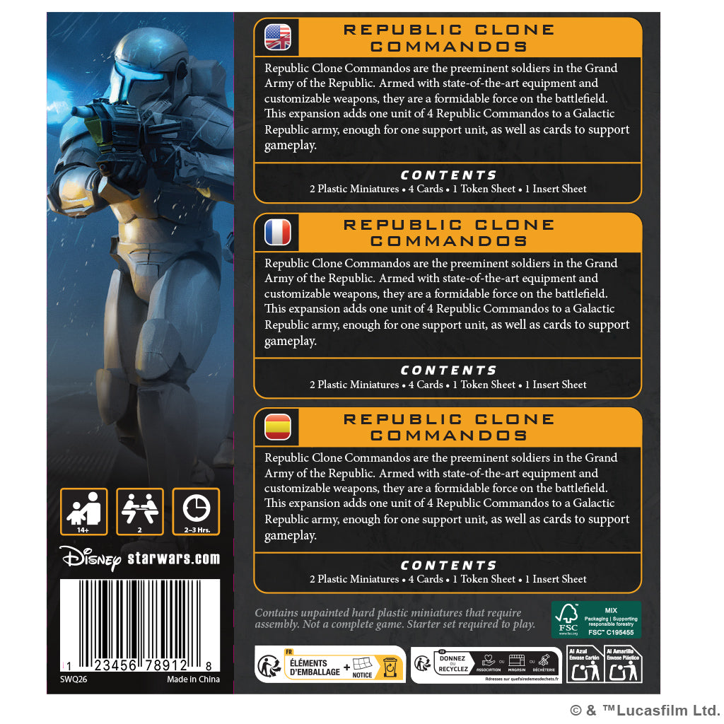 SW Legion Republic Clone Commandos