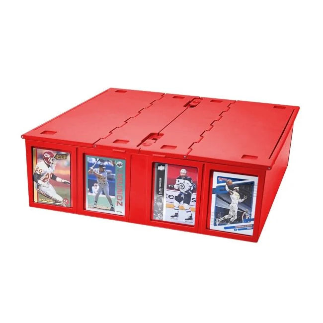 Collectible Card Bin 3200 Red