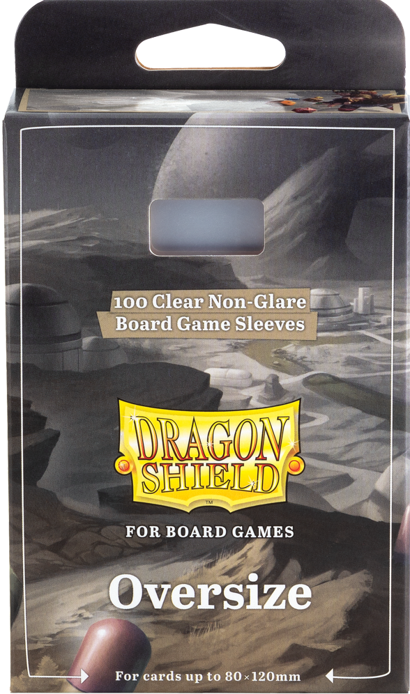 Dragon Shields: (100) Oversize Board Game Sleeves (80mm x 120mm)