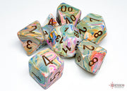 FestiveÃ‚Â® Polyhedral Vibrant/brown 7-Die Set