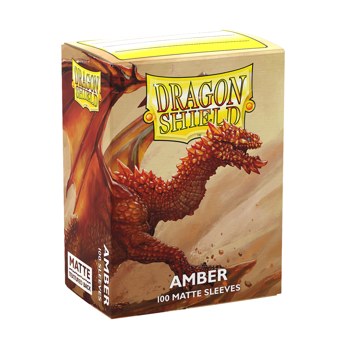 Dragon Shield Matte Amber (100)