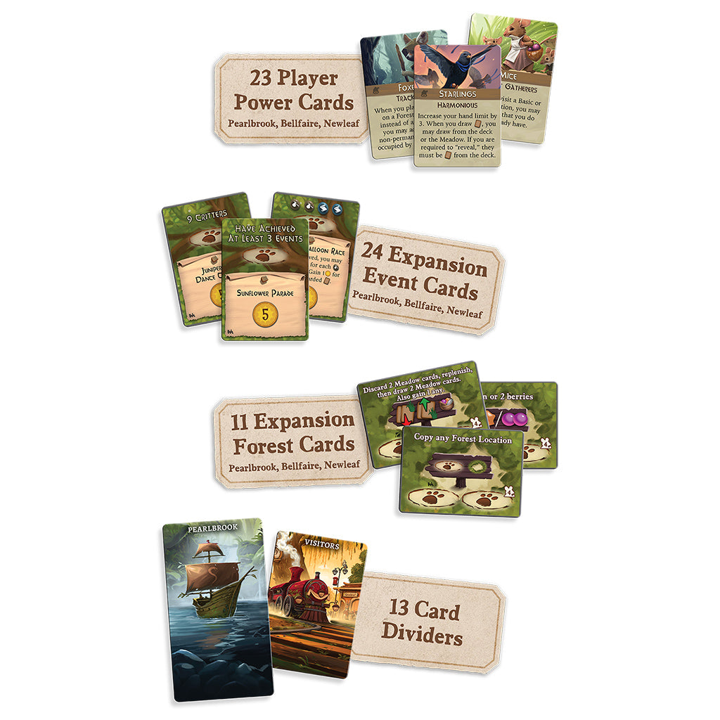 Everdell Expansions Oversized Cards