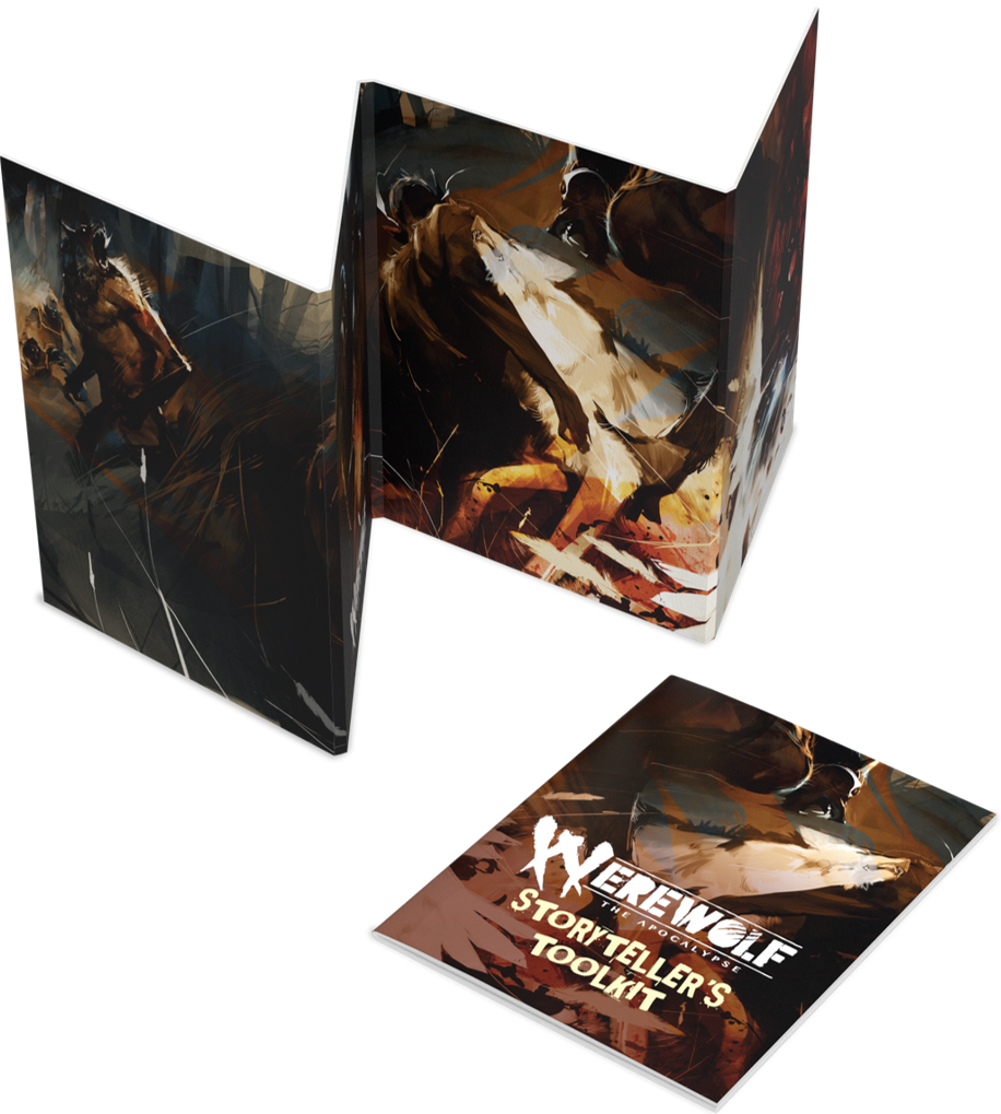 Werewolf The Apocalypse RPG Storyteller's Screen & Toolkit