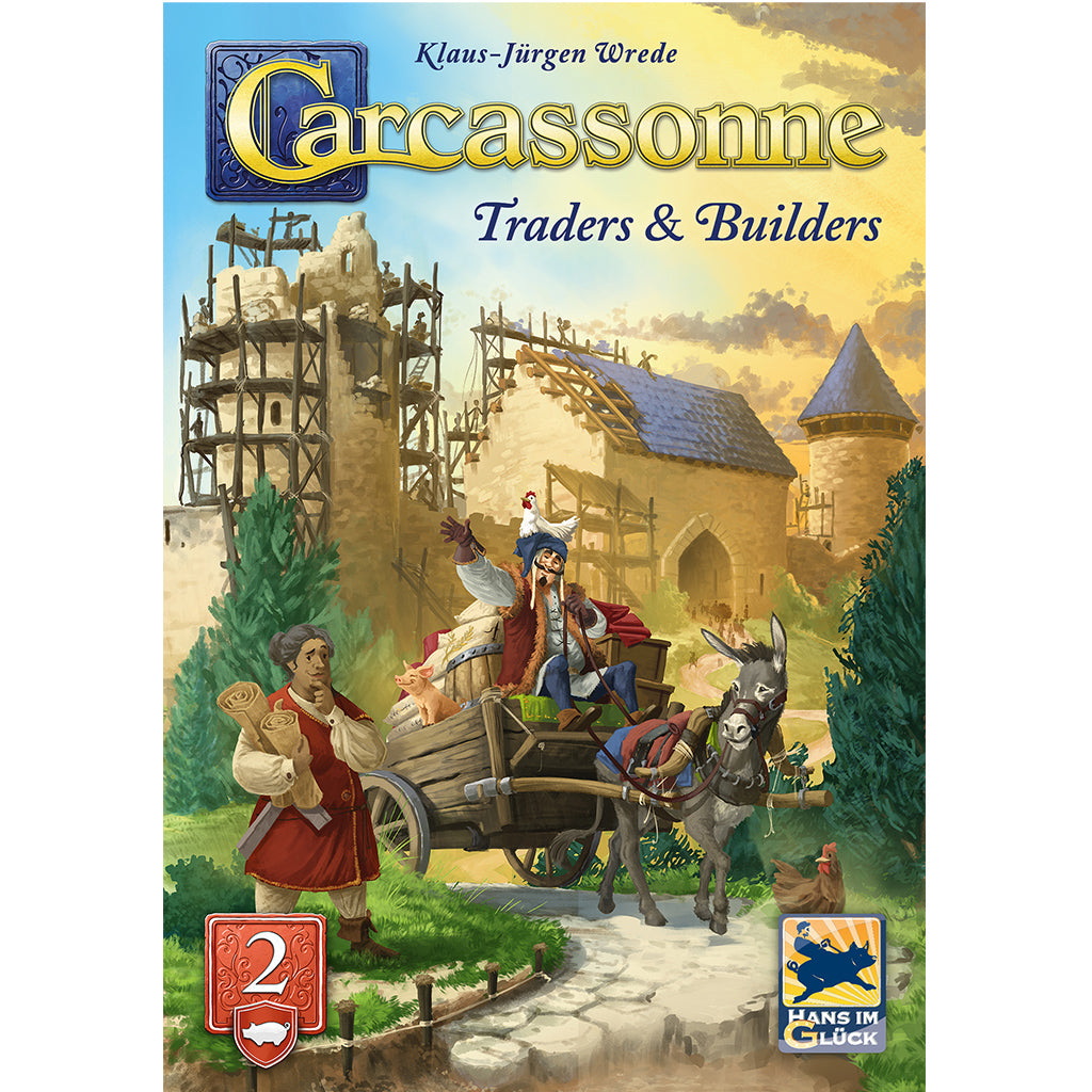 Carcassonne Exp2 (V3.1) : Traders & Builders EN