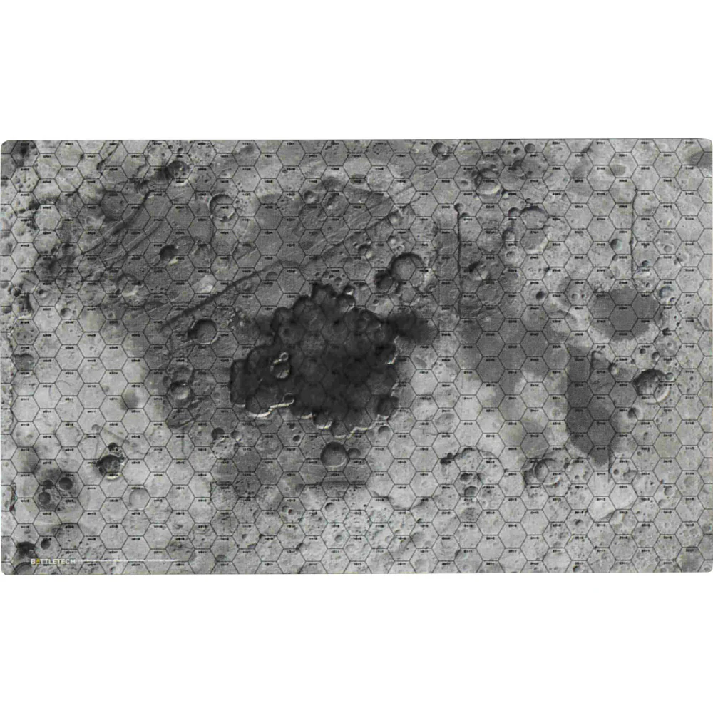 BattleTech Battle Mat FieldTech BattleTech Lunar / City