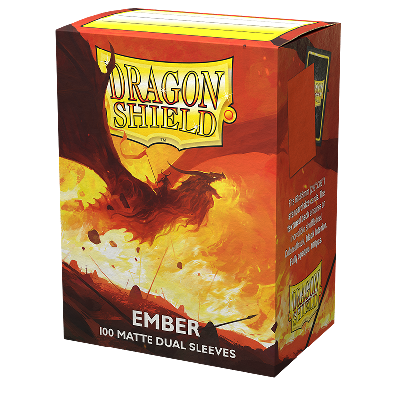 Dragon Shields Dual Matte Ember