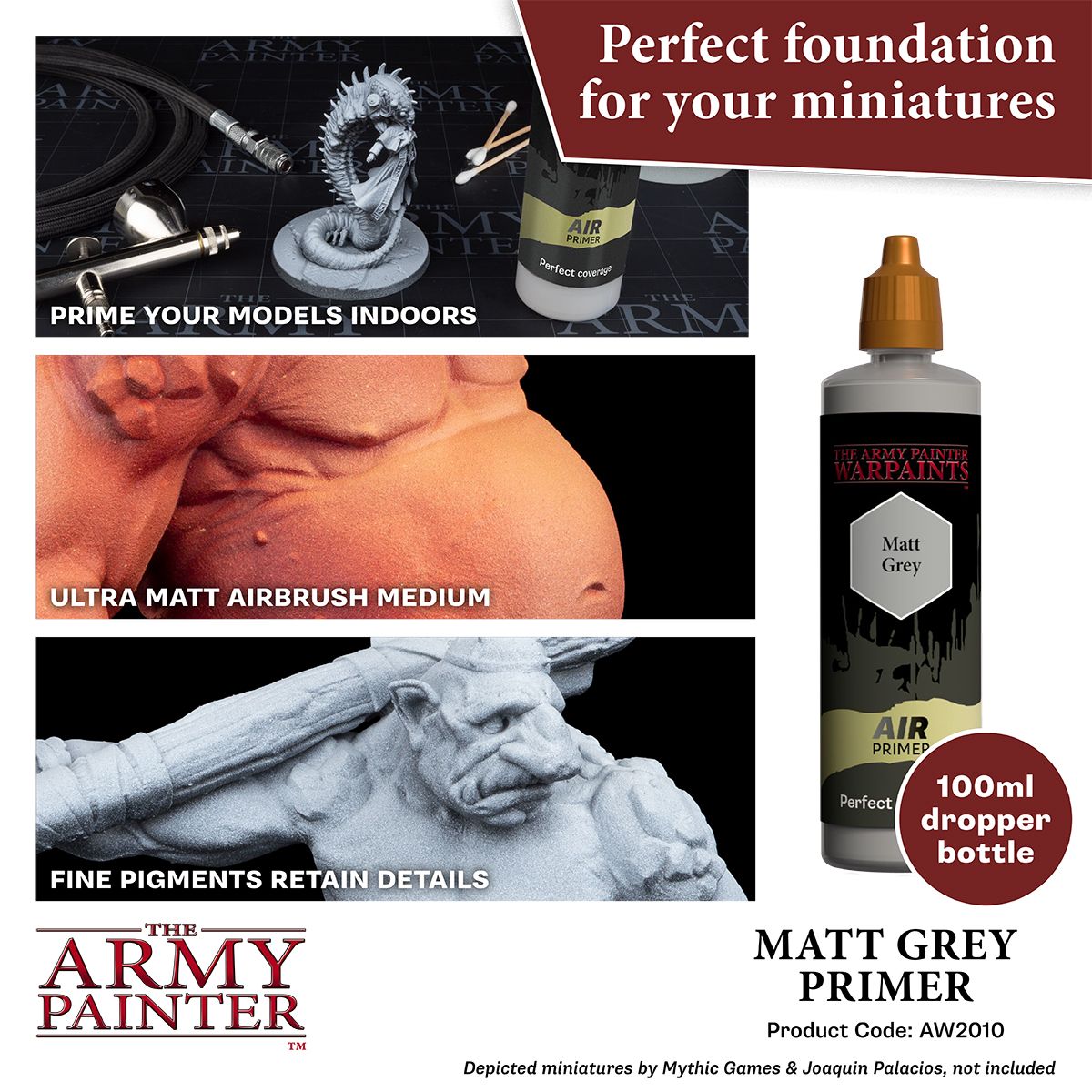 Warpaints Air: Grey Primer 100 ml