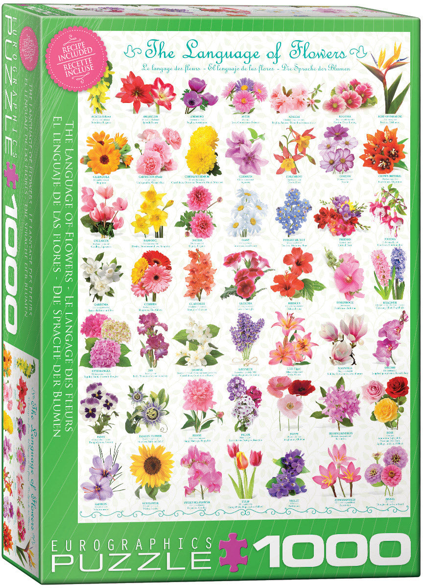 The Language of Flowers 1000pc