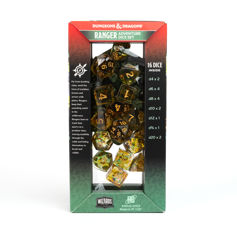 D&D Adventure Dice Ranger Multicolored