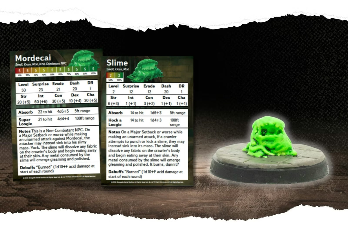 Dungeon Crawler Carl RPG: Slime Mordecai Mini (RE)