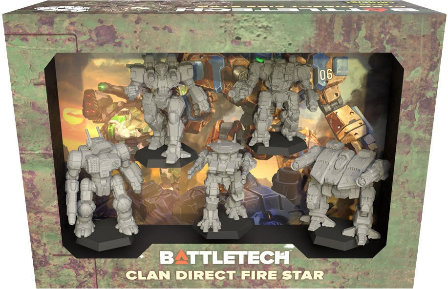 BattleTech: Mercenaries Force Pack - The Clans Direct Fire Star