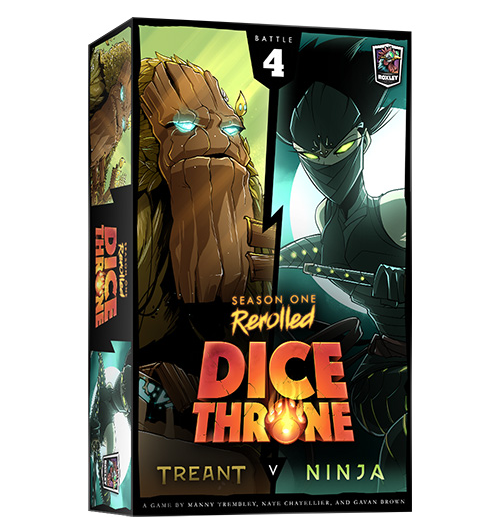 Dice Throne S1R Box 4 Treant vs Ninja