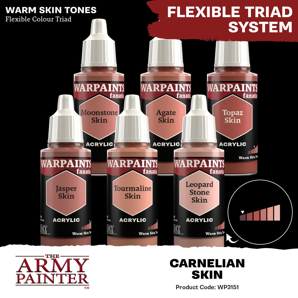 Warpaints Fanatic: Carnelian Skin 18ml