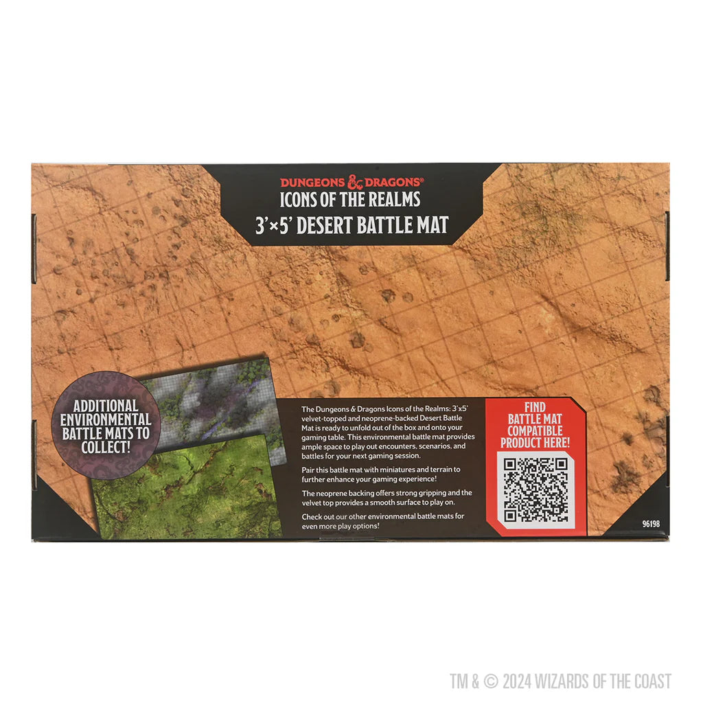D&D ICONS: Desert Battle Mat