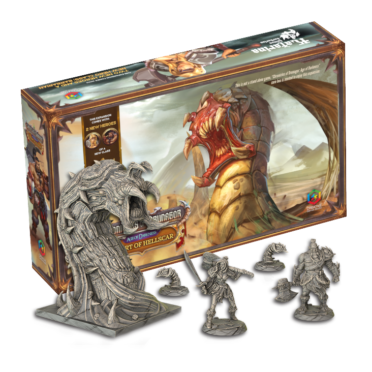 Chronicles of Drunagor Age of Darkness Desert of the Hellscar