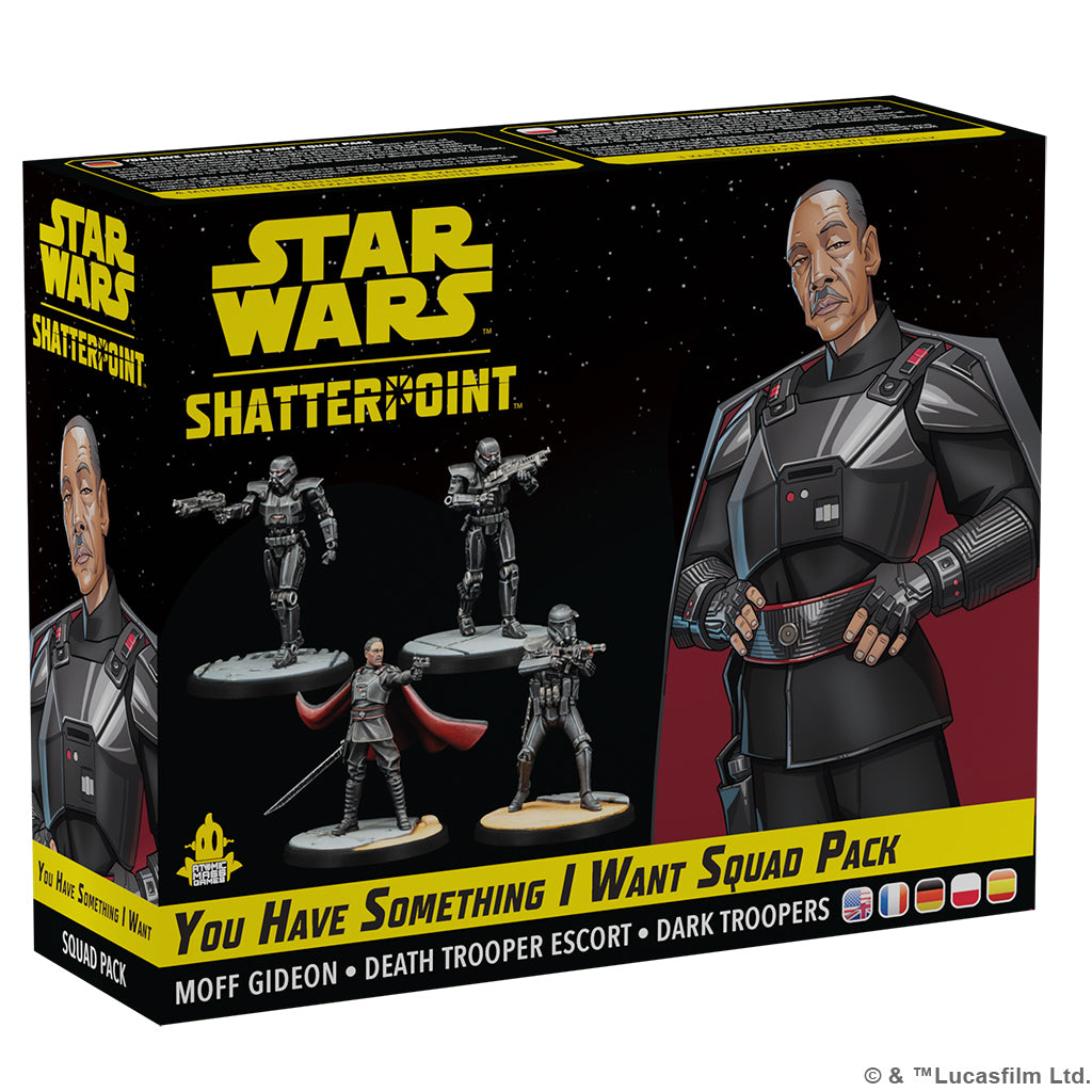 SW Shatterpoint Ã¢â‚¬â€œ You Have Something I Want Squad Pack