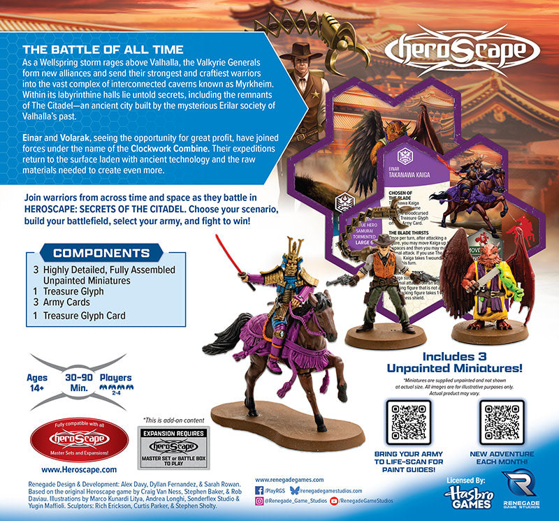 HeroScape Crooked Crew of the Combine Army Expansion