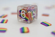 Pride Flag Single d6