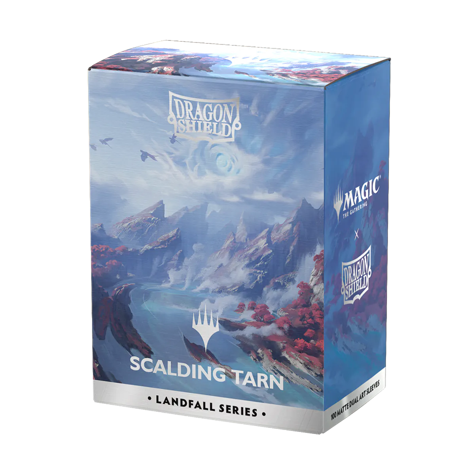 Dragon Shields Matte Dual Art Landfall Series - Scalding Tarn
