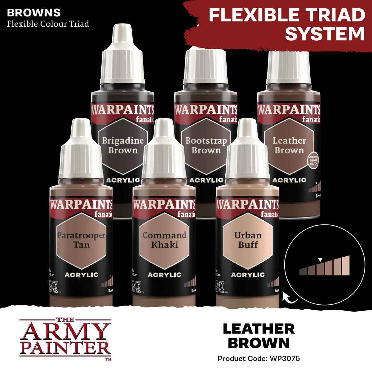 Warpaints Fanatic: Leather Brown 18ml