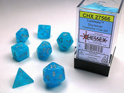 LuminaryÃ¢â€žÂ¢ Polyhedral Sky/silver 7-Die Set