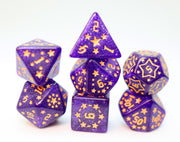 Shooting Stars RPG Dice Set Xenon