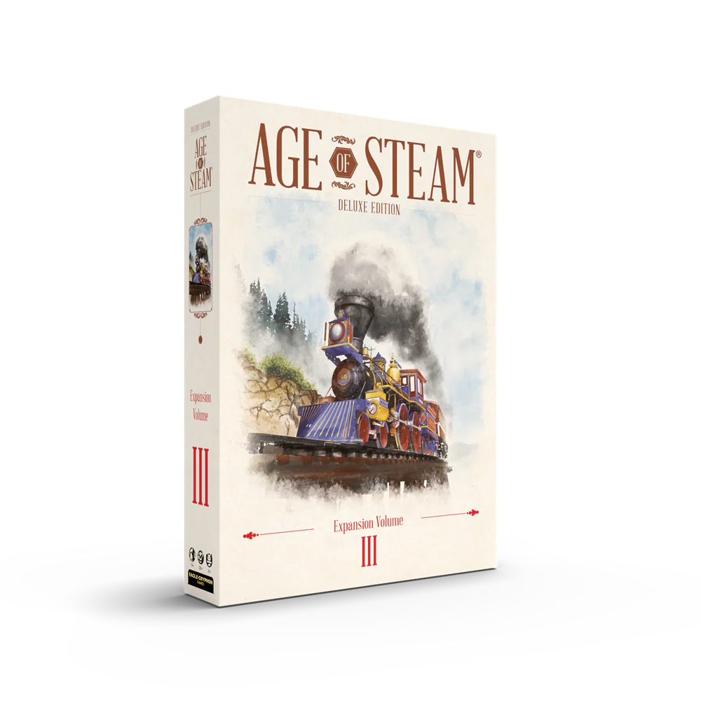 Age of Steam: Deluxe Map Expansion Volume III