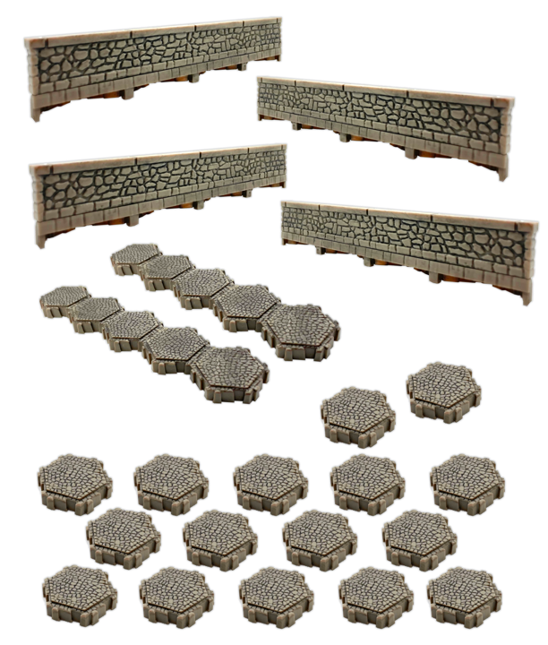 HeroScape Roads of Valhalla Terrain Expansion