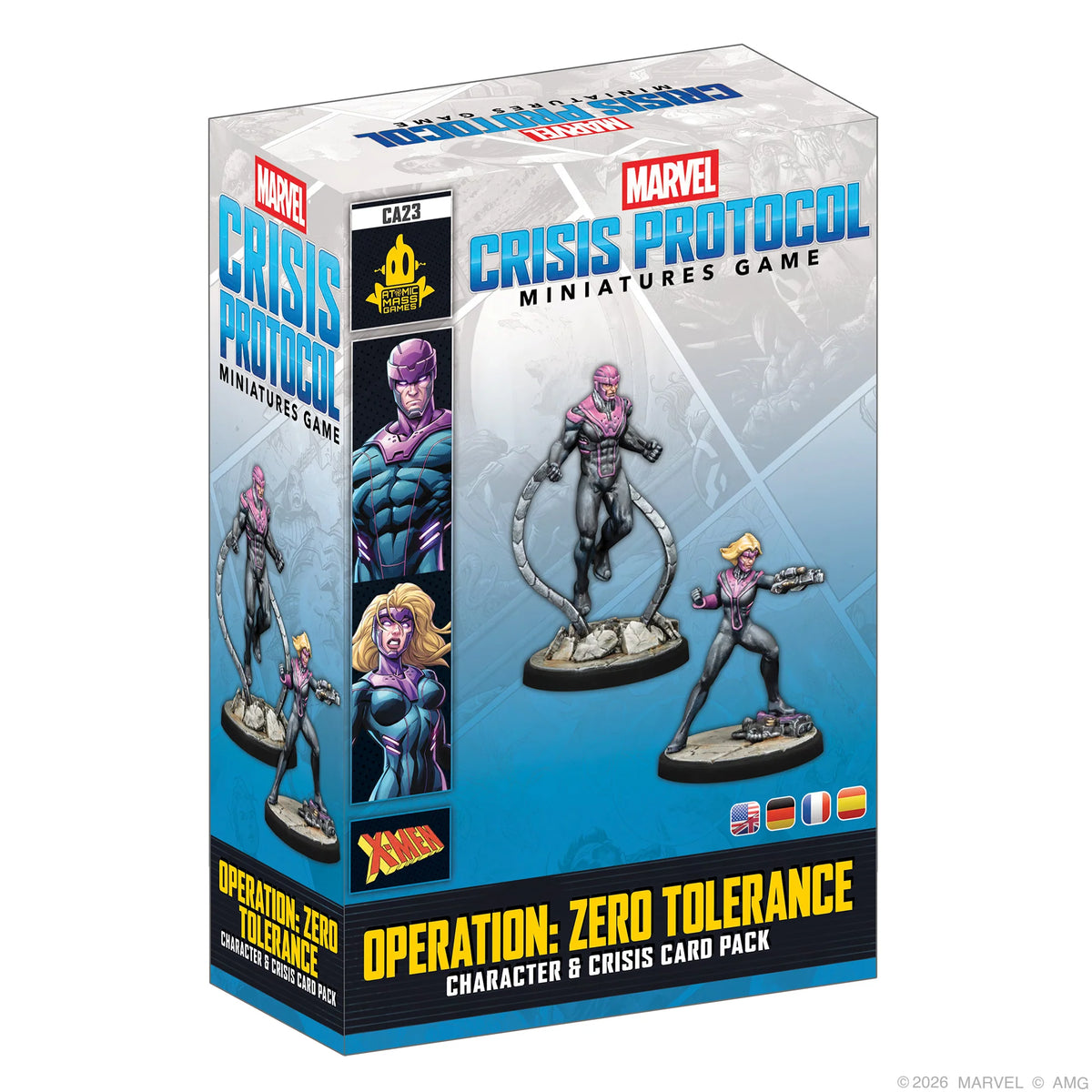 MCP Operation: Zero Tolerance Character & Crisis Card Pack