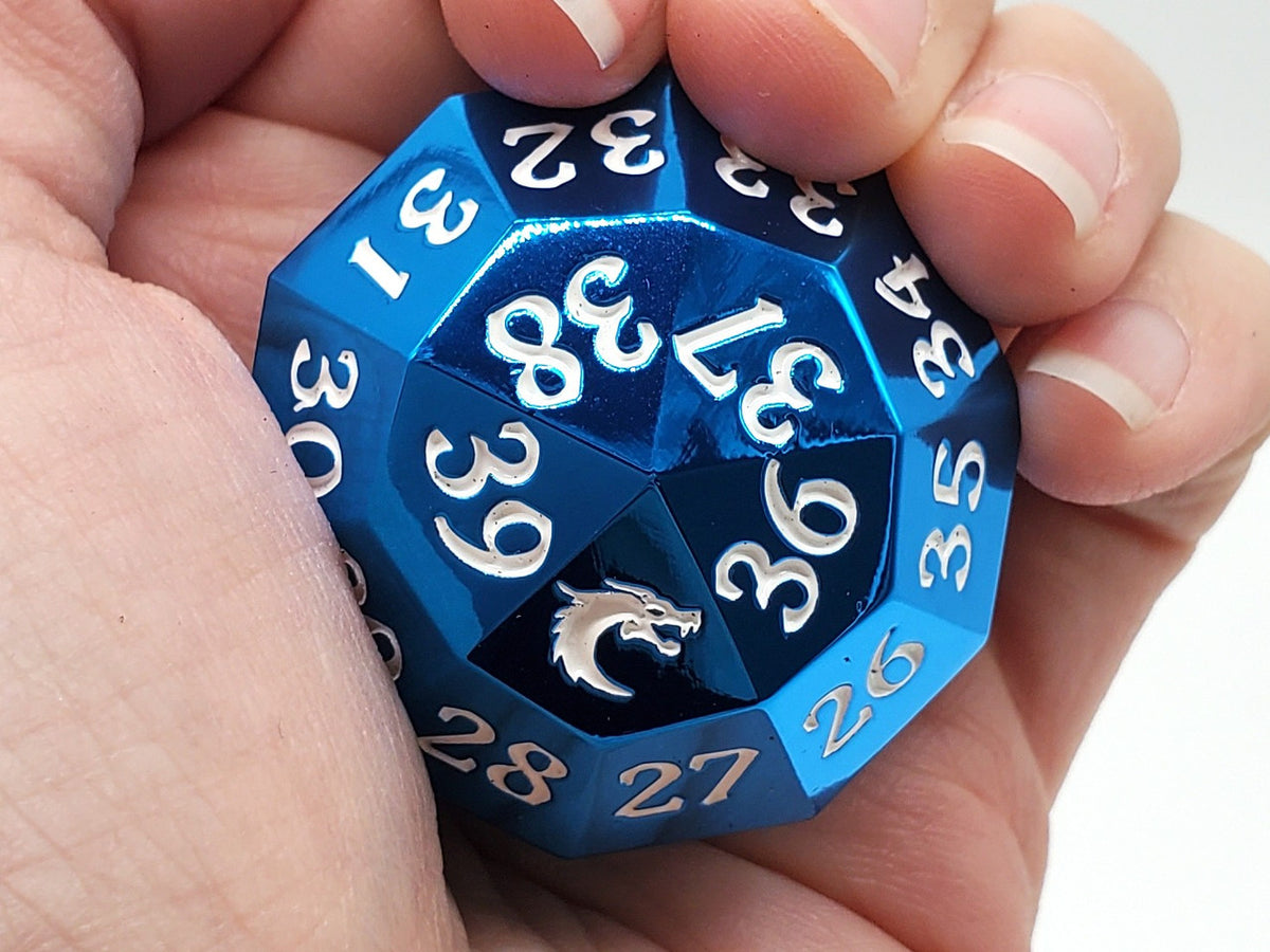Metal D40 Spindown Electric Blue