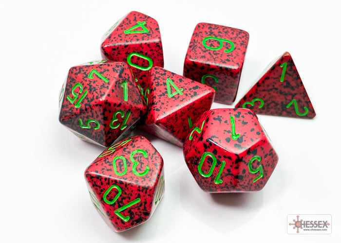 SpeckledÃ‚Â® Polyhedral StrawberryÃ¢â€žÂ¢ 7-Die Set