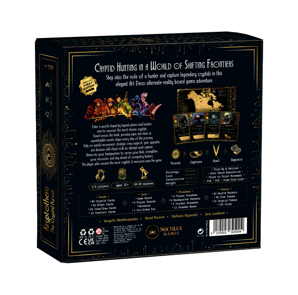 Kryptothera: The Cryptid Pursuit Deluxe Edition