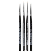 Da Vinci Micro Maestro Kolinsky Brushes Round Short Handle Set of 4