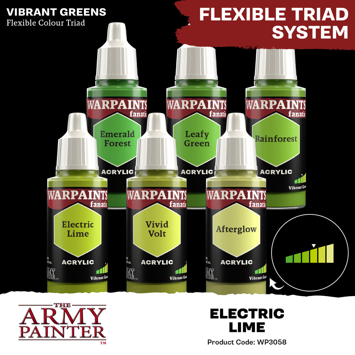 Warpaints Fanatic: Electric Lime 18ml
