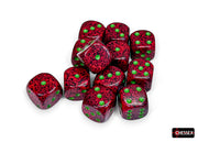 SpeckledÃ‚Â® 16mm d6 StrawberryÃ¢â€žÂ¢ Dice BlockÃ¢â€žÂ¢ (12 dice)