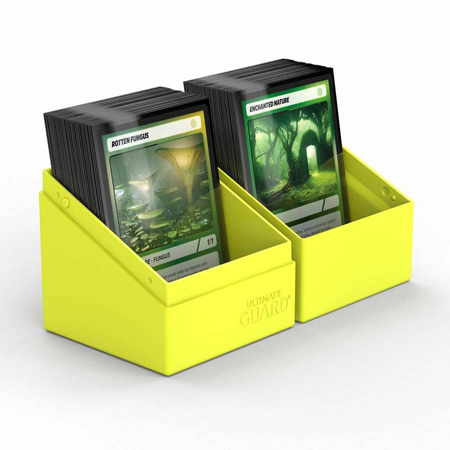 Boulder Deck Case 100+ Neon Yellow