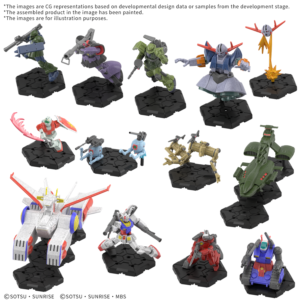Gundam Assemble Deluxe Set 1 (DX01)