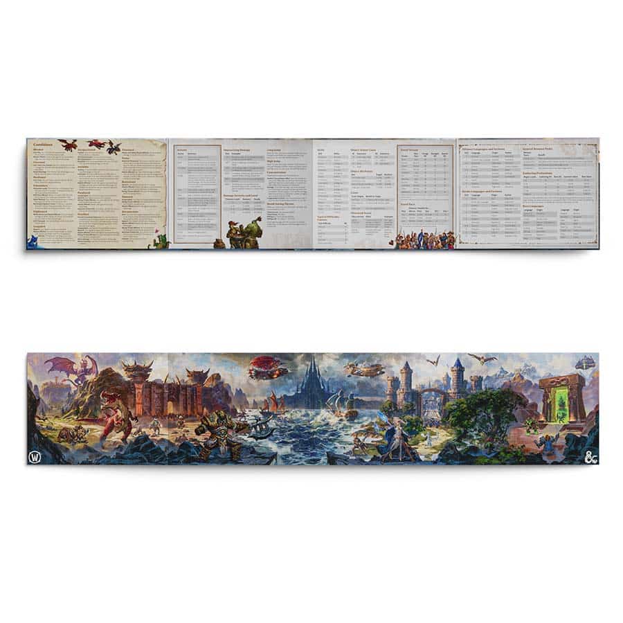 D&D World of Warcraft DM Screen