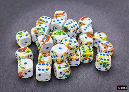Brush 12mm d6 Breezy/Blue Dice BlockÃ¢â€žÂ¢ (36 dice)